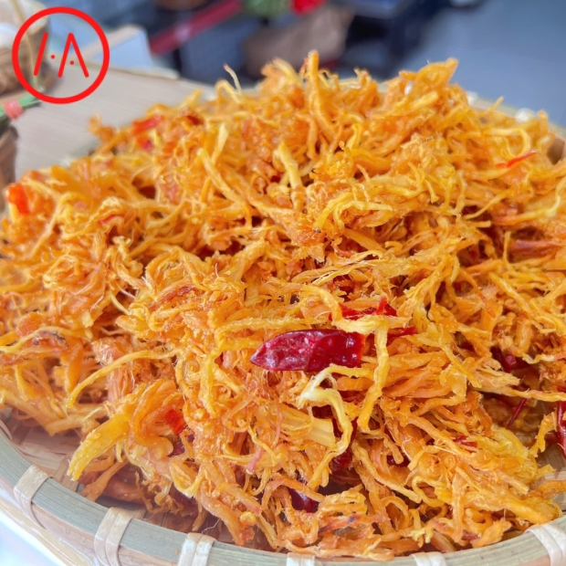 Khô gà bơ tỏi